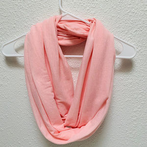 Soft Pink Infinity Scarf, Excellent Condition NWOT